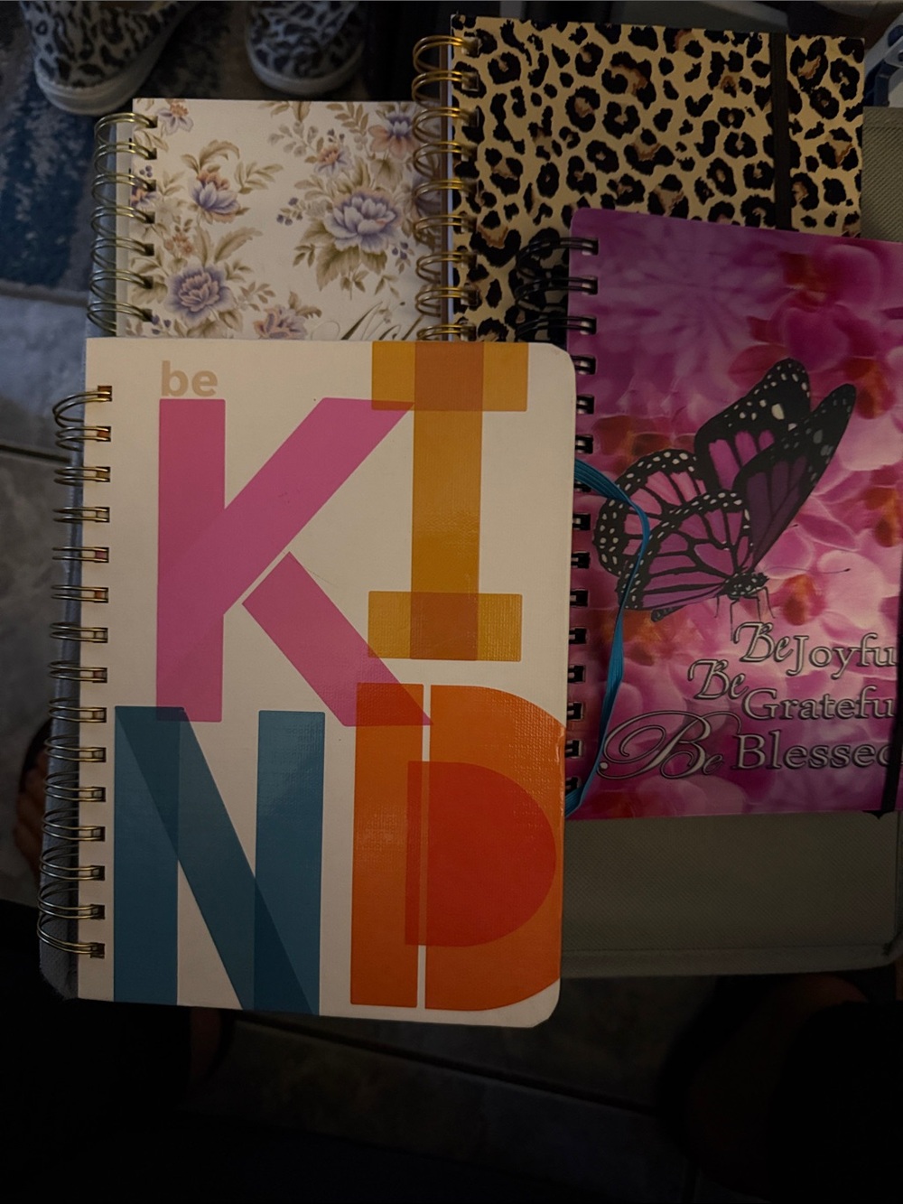 Spiral Notebooks/Journals - Multicolor Cover